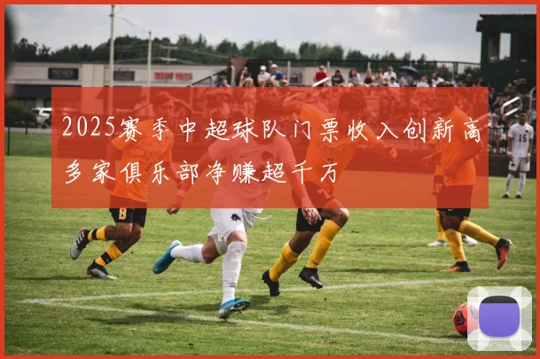 2025赛季中超球队门票收入创新高多家俱乐部净赚超千万